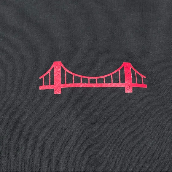 Washington State University Sweatshirt Womens Medium Black WSU Moms Weekend Zip - Picture 4 of 9